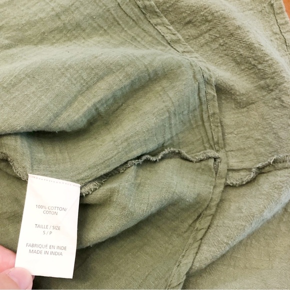 SUZY SHIER Mint Green Shirt Button Down Belted A Line Sleeveless Midi Dress. - Picture 4 of 9